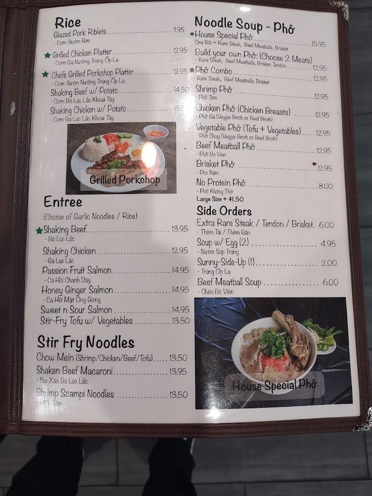 Pho HN Menu image 2